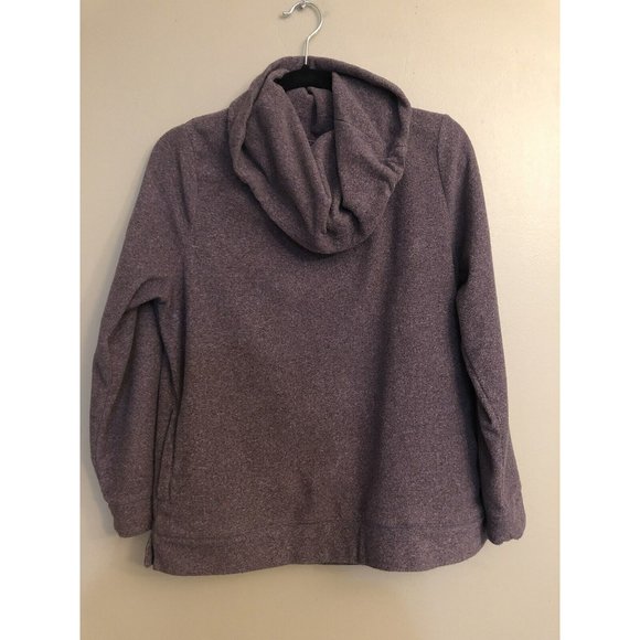 L.L. Bean Tops - LL Bean L Cowl Neck Sweatshirt  Pullover Purple